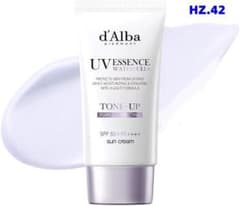 HZ.42 신품 d'Alba 달바 톤 업 선크림 보라색 50ml