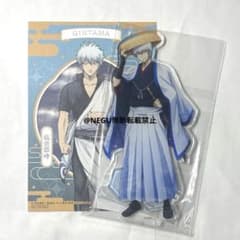 銀魂 坂田銀時 推し旅 アクリルスタンド & 曇天 ポストカード 2点