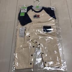 長袖プレオール カバーオール ベビー服 60～70 2枚セットのサムネイル