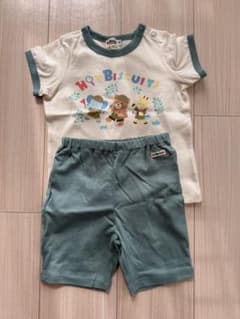 ミキハウス Tシャツとショートパンツセット 70-80のサムネイル