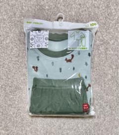 【ユニクロ】長袖パジャマ 100のサムネイル
