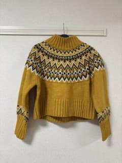 coral様専用　フリークスストア　ノルディックハイネックニット　プルオーバーのサムネイル