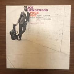 JOE HENDERSON PAGE ONE レコードのサムネイル