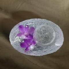 アロマキャンドル スタンド 花のサムネイル