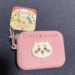 [新品未使用]ちいかわ ミニシリコンポーチ ピンクのサムネイル
