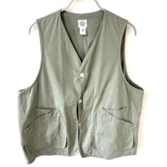 美品　ポスト　DEE ベスト　コットンヘンプ　XL セージグリーン 美品 ポスト DEE ベスト コットンヘンプ XL セージグリーン - メルカリ