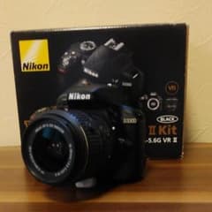 Nikon D3300 18-55 VR2 レンズキット BLACKのサムネイル