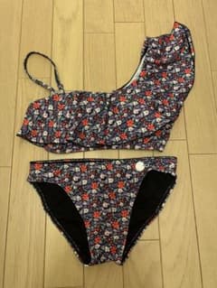 【新品タグ付】JILLSTUART (ジルスチュアート)小花ワンショルダービキニのサムネイル