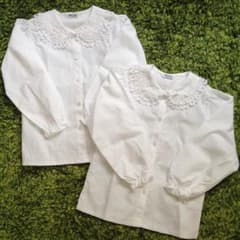 うさこちゃんママ☆専用 110双子☆フォーマルブラウスのサムネイル