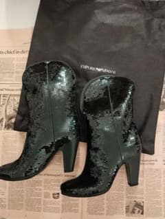 EMPORIO ARMANI ✨エンポリオアルマーニ ✨スパンコールブーツ 37のサムネイル