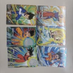 ドラゴンボールカード 6枚セットのサムネイル