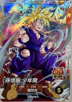 ドラゴンボールカード 孫悟飯:少年期 AP3-010 SRのサムネイル