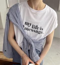Discoat  【WEB限定】アメリカンロゴフレンチTシャツのサムネイル