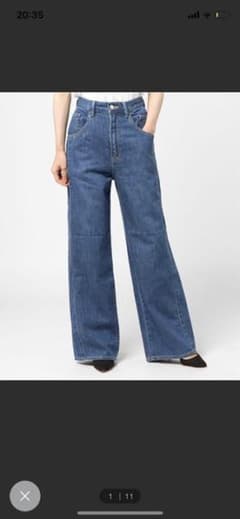フレアパンツ　デニム　韓国　SLY  Zara Bershka 値下げ交渉ありのサムネイル