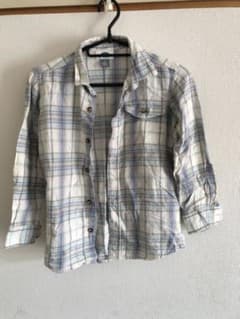 チェックシャツ　120〜130cmのサムネイル