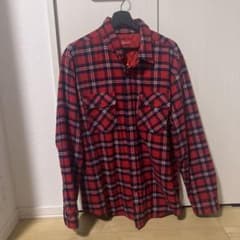 Supreme チェックキルティングジャケットM Supreme レッド・チェック柄 キルティングジャケット L - メルカリ