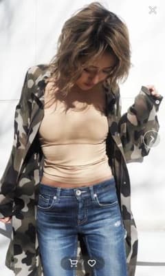 GYDA カモフラ シースルー　シャツ　人気完売品のサムネイル