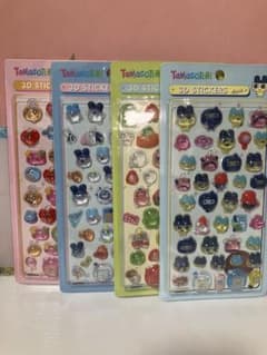 Tamagotchi 3Dステッカー 4枚セットのサムネイル