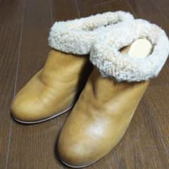 ペリーコ ムートン ミュール ショートブーツのサムネイル