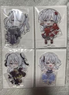 GiGO限定　猫麦とろろ　デフォルメアクリルスタンド　全4種　セット