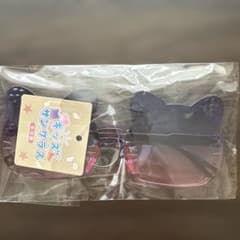 キッズ用 サングラス 猫耳デザイン パープルのサムネイル