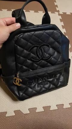 値下げ不可‼️CHANEL リュック レザー ブラック ノベルティ 値下げ不可‼️CHANEL リュック レザー ブラック ノベルティ - メルカリ