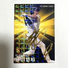 カルビー2023プロ野球チップスカード ソフトバンクホークス　柳田のサムネイル