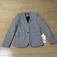 ZARA ノーカラージャケット EU34のサムネイル