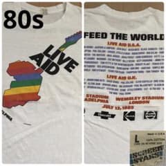 超絶レア LIVE AID ライブエイド 1985年製ヴィンテージ キムタク