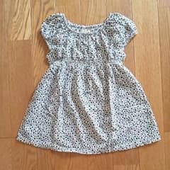 H&M ワンピース サイズ70  ハートヒョウ柄のサムネイル