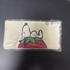 サンリオ当りくじ スヌーピー いちご ⑤ ポーチのサムネイル