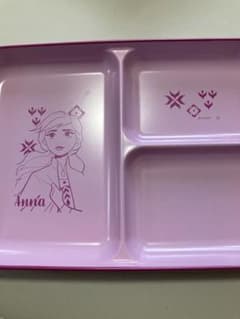 런치 플레이트 21cm 아나운서와 눈의 여왕 2 일본제 식세기·전자 레인지 대응 아나운서