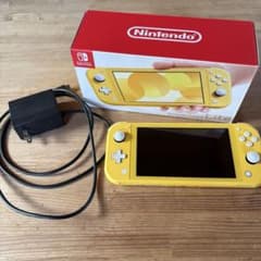Switch Lite イエロー （箱・充電器付き） - メルカリ