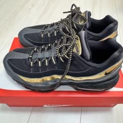 NIKE AIR MAX 95 PRM BLACK-METALLIC GOLDのサムネイル