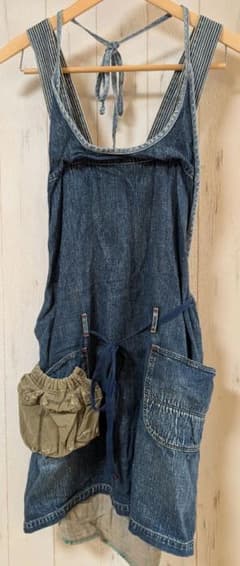 DENIM DUNGAREE デニム＆ダンガリー 150cm エプロン風 大人も - メルカリ