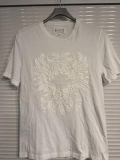 Maison Margiela 立体ラバープリントTシャツ白46 - メルカリ