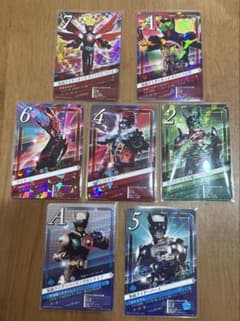 仮面ライダー カード Break joker 仮面ライダーオーズ系 7種セット