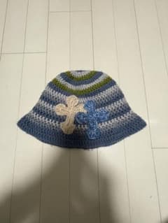 Y.A.R.N. 3D cross knit hat - メルカリ