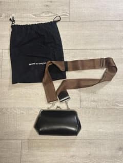 COMME des GARCONS 青山バッグ　がま口 ショルダーバッグ