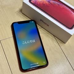 iPhone XR 128GB PRODUCT RED au SIMフリーのサムネイル