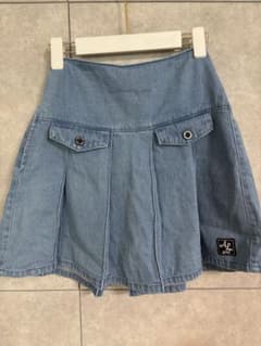 ALGY デニムスカート プリーツスカートのサムネイル