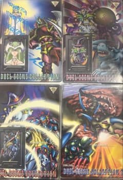遊戯王 ジャンボカードダス 未剥がし 4枚 デュエルシーンコレクション 遊戯王 ジャンボカードダス 未剥がし 4枚 デュエルシーンコレクション