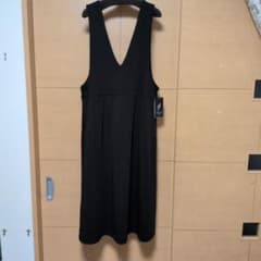 ロングワンピース ブラック　LL