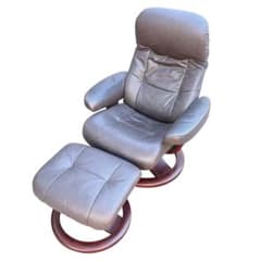 美品】シモンズ イエリアーダ オットマン リクライニングチェア ソファ