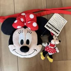 ミニーちゃん　ポシェット　キーホルダー　セットのサムネイル