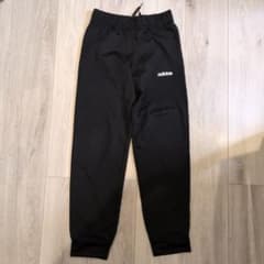adidas キッズ ロングパンツ ブラックのサムネイル