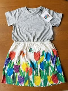 はらぺこあおむし ワンピース 女の子120㎝のサムネイル