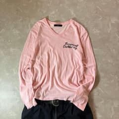 y2k v neck l/s tee street grunge archiveのサムネイル
