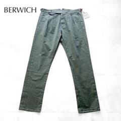人気✨ベルウィッチBERWICHグルカチノパンツジンginカーキ46イタリア製 人気✨ベルウィッチBERWICHグルカチノパンツジンginカーキ46イタリア製