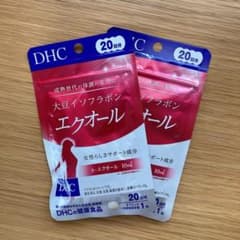 DHC 大豆イソフラボン エクオール 20日分 20粒×2袋のサムネイル